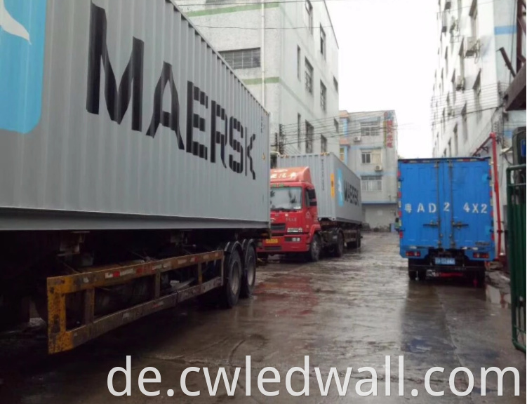 Led Wall Loading container